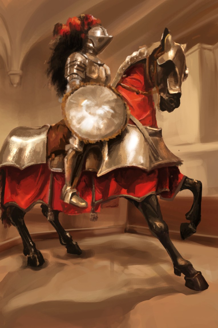 Photo study of a knight 